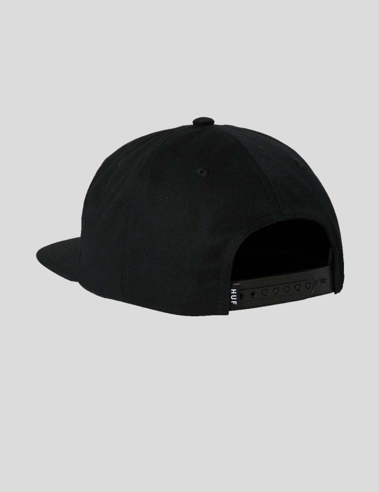 HUF set box snapback nero